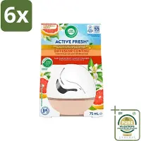 Air Wick Decosphere - Luchtverfrisser - Grapefruit & Oranjebloessem - 75g - Voordeelverpakking - 6 stuks - - Grapefruit