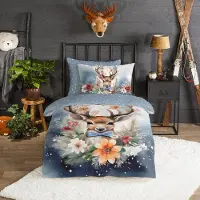 Good Morning kinderdekbedovertrek Cupid - flanel