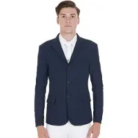 Equestro FW25 Heren Wedstrijdjasje Zip Pocket Navy M