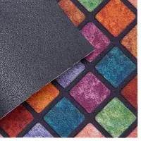 EDO Deurmat 45x70 cm - Antislip en duurzaam - Veelkleurig
