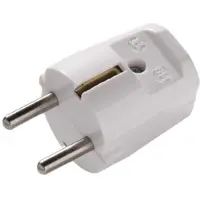 Kaiser Martin Pro F-Type Aardplug 250V 16A Wit - 614/KWS [10 Stuks]