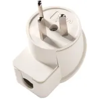 Kaiser Martin USA Stekker 15 Amp 2 Polig Gepolariseerd Wit - 870/WS