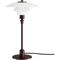 Louis Poulsen PH 2/1 Tafellamp Glossy Burgundy