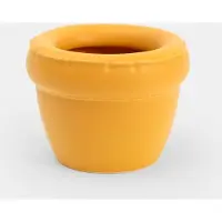 Home Studyo Pierre Plantenpot Small | Matte | Yolk