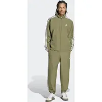 Adidas Trainingspak groen / wit