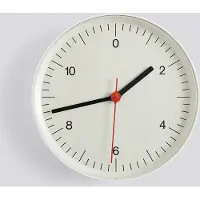 HAY Wall Clock (Recycled) Wandklok White