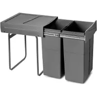 Emuca 2x25l Recyclebak