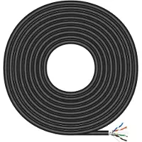 Aisens Buiten netwerkkabel - - A135-0673 - RJ45 - 100 m - FTP - Zwart