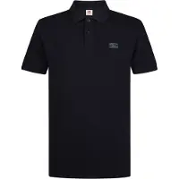 Petrol Industries - Heren Wafelpolo steelhouse - Blauw