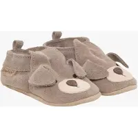 En fant Baby Slofjes - Slippers Suede Anima - Bruin - Maat 20