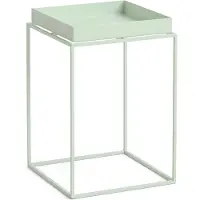 HAY Tray Coffee Table Salontafel Soft Mint | 30 x 30 cm High | Powder Coated