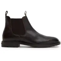 Van lier Zwarte leren chelsea boots | Maat 44