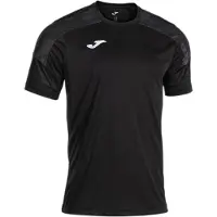 Joma Championship Viii Short Sleeve T-shirt Zwart 2XL Man
