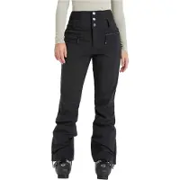 Roxy - Dames skibroeken - Rising High Pant True Black voor Dames - Maat S - Zwart