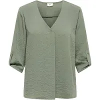 JDY Blouse 'Divya' olijfgroen
