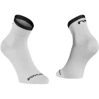 Northwave Fietssok Origin Sock White Black-Schoenmaat 40 - 43