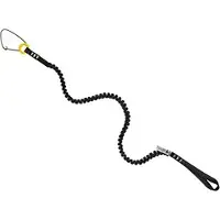 Grivel Single Spring Plus Lanyards&energy Absorbers Licht Zwart