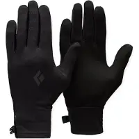 Black Diamond LightWeight ScreenTap Long Gloves Black || Maat: XS