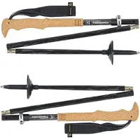 Komperdell - FX Lite Carbon Vario Summit - Trekkingstokken 115-135 cm, titan