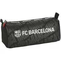 FC Barcelona F.C. Barcelona etui met rits en vakken, voor kinderen, ideaal voor kinderen in de schoolgaande leeftijd, comfortabel en veelzijdig, van hoge kwaliteit en duurzaam