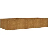 vidaXL Plantenbak verhoogd 200x80x40 cm cortenstaal