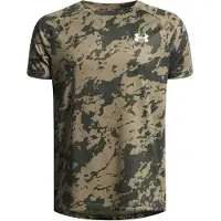Under Armour UA Tech 2.0 SS Unisex Sportshirt - Groen - Wit