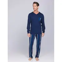 Pastunette Pyjama lang donkerblauw