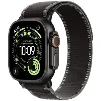 Apple Watch Ultra 3, 49mm, zwart/grijs, Trail Loop M/L, modelnummer mf1h4, 1.98