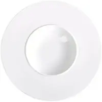 Wilmax England Diep porseleinen bord 28 cm, Wit
