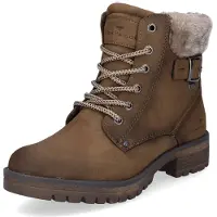 Tom Tailor Veterlaarsjes bruin