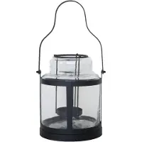 Esschert Design Windlicht Zwart 24 X 21 X 19 Cm