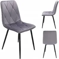 Jumi PIADO stoel grijs (set poten + schroeven)
