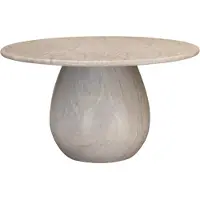 AVH-Collectie Dante dining tafel 140 cm rond polystone marmerlook