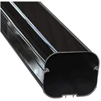 Tecnosystemi Excellens leidinggoot T100 - 2m - Zwart
