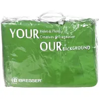 Bresser BR-9 Achtergronddoek 3x4m Groen