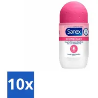 Sanex 10 x – Deodorant Roller – Dermo Care 48H Antiperspirant - 50 ml - Koffie - Koffiezetapparaat - Koffiezetapparaat