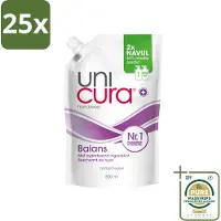 Unicura 25 x – Vloeibare Handzeep Navulling – Balans – 500 ml - Grootverpakking - Kabel - Kabels - Kabelsysteem - Kabelsysteem