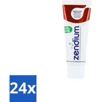 Zendium 24 x – Tandpasta – Tandvlees Protect – 75 ml - Tandvleesbescherming - Gevoelig Tandvlees - Natuurlijke Tandpasta - Mondgezondheid - Fluoride