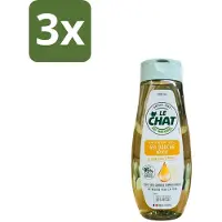 Le Chat 3 x – Douchegel – Marseille – 300 ml - Douchegel - Marseille - Huid Reinigen - Zachte Reiniging - Huid Verzorgen