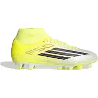 Adidas F50 Club Mid FxG Born For Goals - Geel/Zwart/Helder rood
