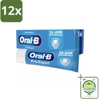 Oral-B - Pro-Expert – Tandpasta – Intense Reiniging – 75 ml - Voordeelverpakking - 12 stuks - Tandpasta - Tandplak