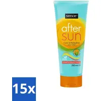 Sence 15 x - After Sun - Lotion - Kalmerend - 200 ml - After Sun Lotion - Zonverbrande Huid - Huid Kalmeren - Aloë Vera - Zomerse Teint
