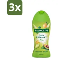 Palmolive 3 x – Douchegel – Skin Radiance Avocado Honey – 250 ml - Koffie - Koffiezetapparaat - Koffiezetapparaat Met Automatische Functie