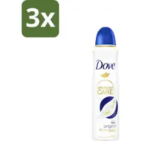 Dove 3 x – Deodorant Spray – Original – 150 ml - Anti-transpirant Spray - Deodorant Spray - Anti-transpirant - Deodorant - Okselbescherming
