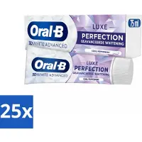 Oral-B 25 x Oral B - Tandpasta - 3D White Advanced - Luxe Perfection - 75ml - Koffiezetapparaat