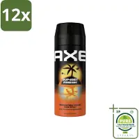 Axe – Deodorant – Sunset Fresh – 150 ml - Voordeelverpakking - 12 stuks - Frisheid - Lichaamsgeur