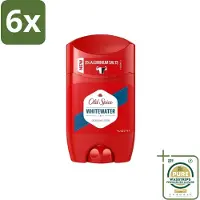 Old Spice – Deodorantstick – Whitewater – 50 ml - Voordeelverpakking - 6 stuks - Geur - Geurtjesbestendig
