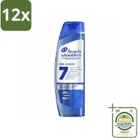 Head & shoulders - Shampoo - Pro-Expert 7 - Anti-Roos - 250 ml - Voordeelverpakking - 12 stuks - Hoofdhuidverzorging - Tea tree olie