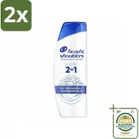 Head & shoulders – 2-in-1 – Classic – 625 ml - Voordeelverpakking - 2 stuks - Roosbestrijding - Haar verzorging