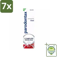 Parodontax 7 x – Complete Protection Whitening – Tandpasta tegen Bloedend Tandvlees – 75 ml - Grootverpakking - Gezond Tandvlees - Witte Tanden - Tandpasta - Tandplak Verwijderen - Fluoride